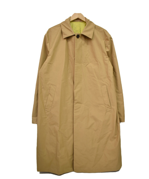 中古 古着通販 Comme Ca Commune コムサコミューン フィールグリーンタイプライター ステンカラーコート ベージュ サイズ M Aquadima 小松精錬 ブランド 古着通販 トレファク公式 Trefac Fashion