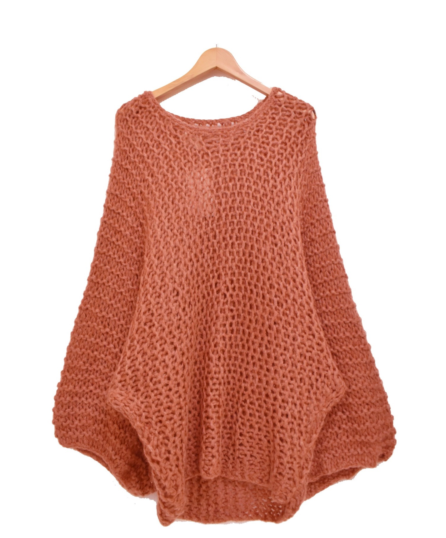 中古 古着通販 Akarih アカリ Mohair Knit Tops ブラウン サイズ F 未使用品 ブランド 古着通販 トレファク公式 Trefac Fashion