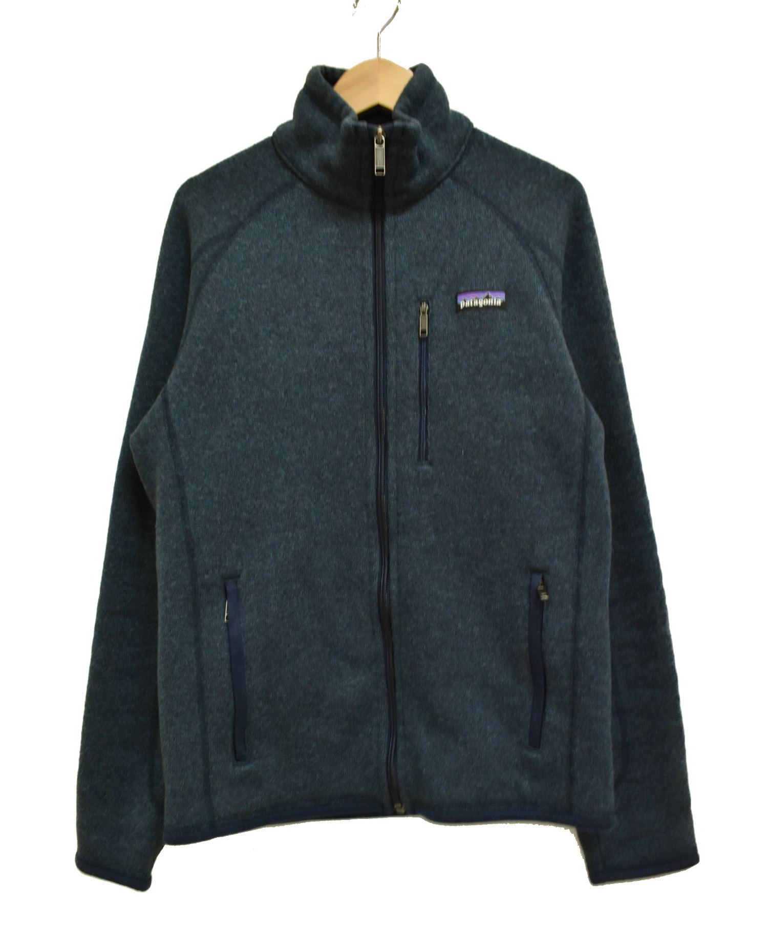 【中古・古着通販】Patagonia (パタゴニア) メンズベターセータージャケット/Better Sweater ブルー サイズ:XS