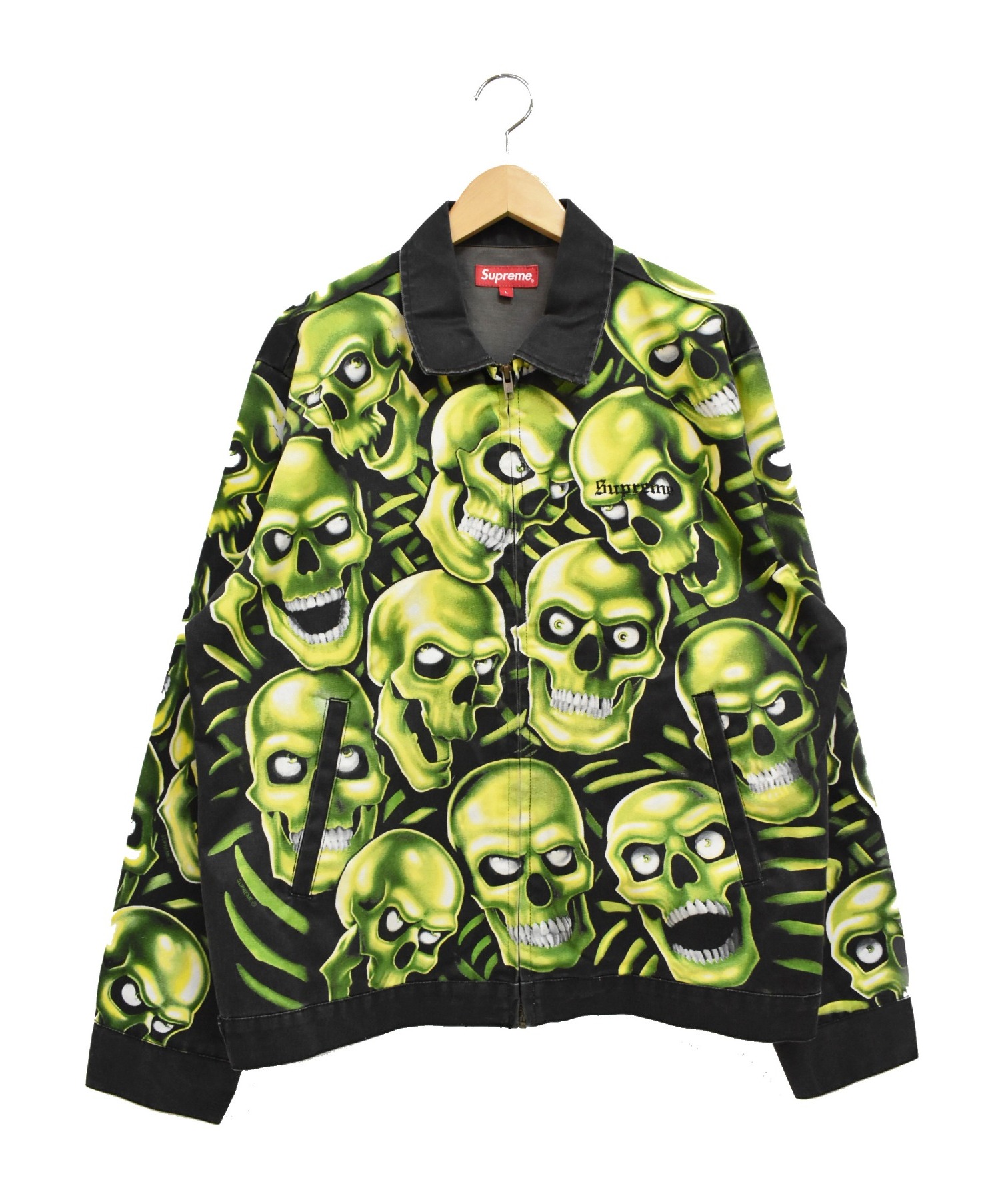 supreme skull pile jacket