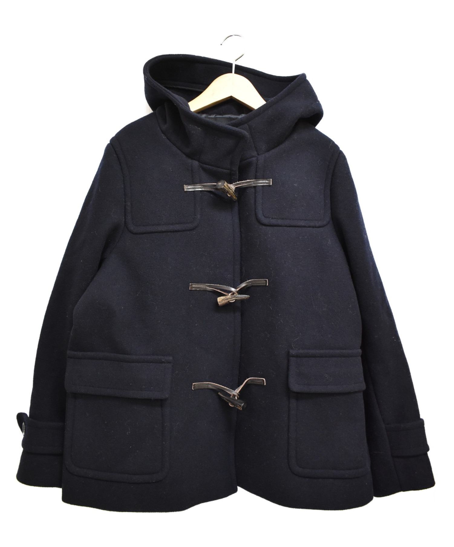 中古 古着通販 Green Label Relaxing グリーンレーベルリラクシング aw メルトンショートダッフルコート ネイビー サイズ 46 定番アイテム ブランド 古着通販 トレファク公式 Trefac Fashion
