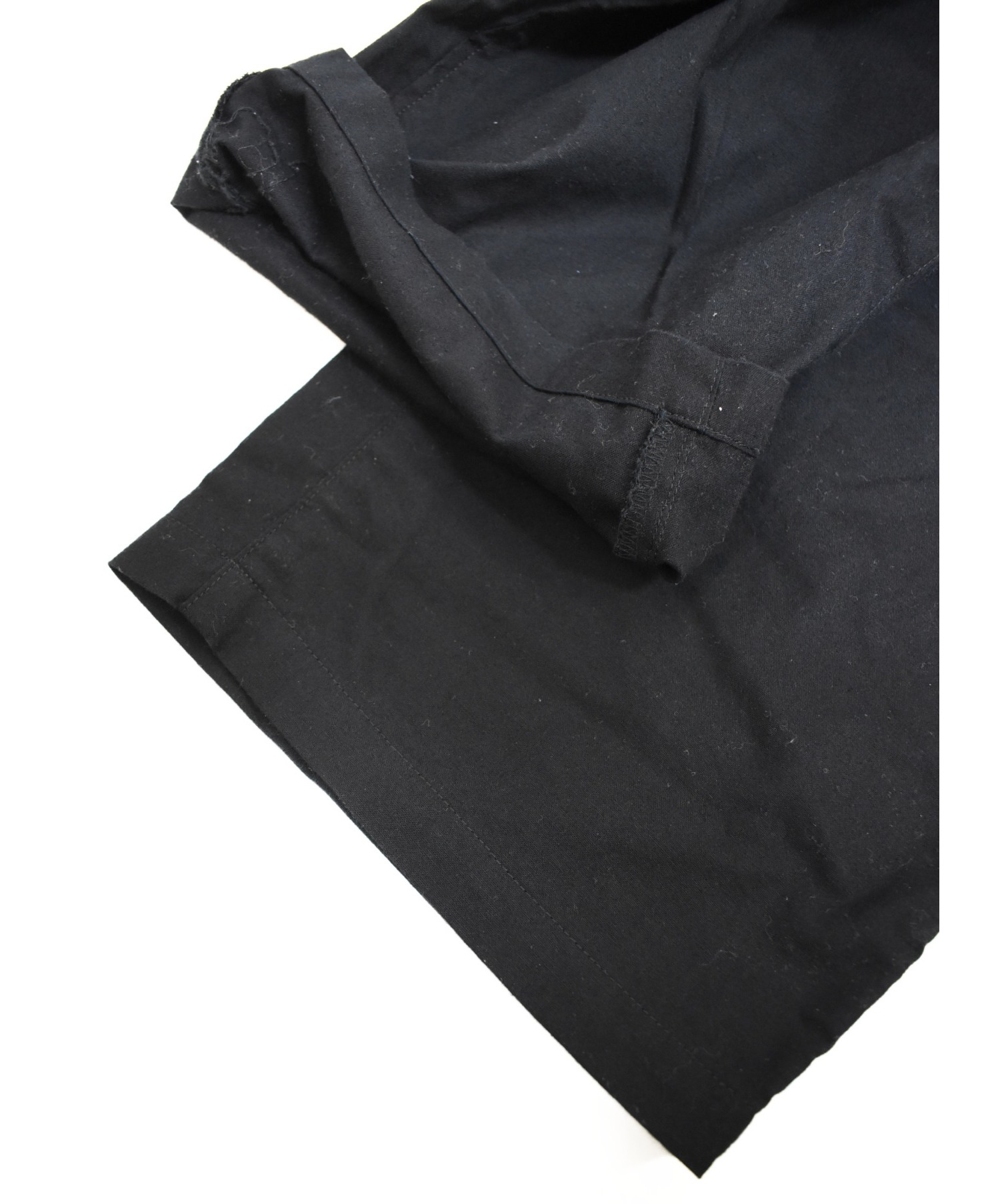 BLACK Scandal Yohji Yamamoto (ブラックスキャンダルヨウジヤマモト) 18AW シーチングヒモパンツ ブラック サイズ:3  定番アイテム 紐パンツ