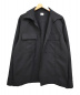 kaiko（カイコー）の古着「20SS ボタンレスシャツジャケット」｜ブラック