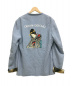 CHRISTIAN DADA (クリスチャンダダ) OIRAN-DOCHU刺繍ノーカラージャケット ブルー サイズ:48：10800円