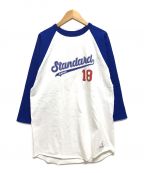 STANDARD CALIFORNIA（スタンダードカリフォルニア）の古着「HEAVYフットボールTシャツ」｜ブルー