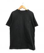 SUPREME（）の古着「ポケットTシャツ」｜ブラック