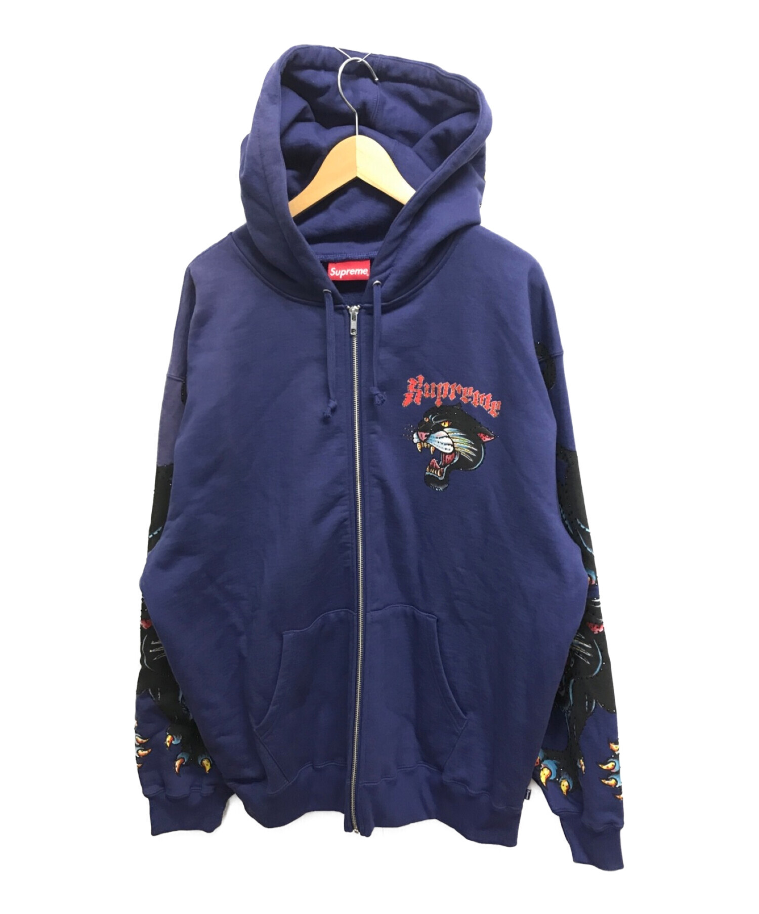 supreme panther zip up hoodie 