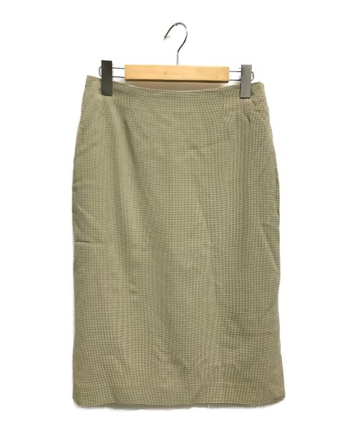 MaxMara（マックスマーラ）MaxMara (マックスマーラ) スカート ベージュ サイズ:42の古着・服飾アイテム