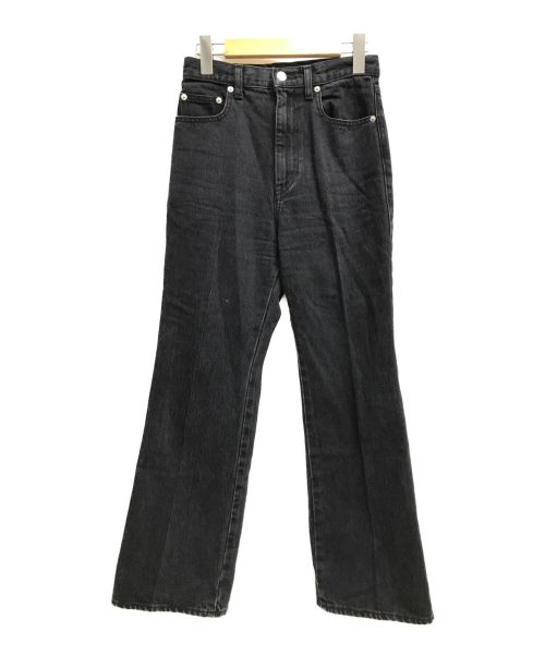 MACPHEE（マカフィー）MACPHEE (マカフィー) 22SS コットンブラックデニム ブーツカットパンツ ブラック サイズ:32の古着・服飾アイテム