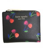 Kate Spade（）の古着「2つ折り財布」｜ブラック