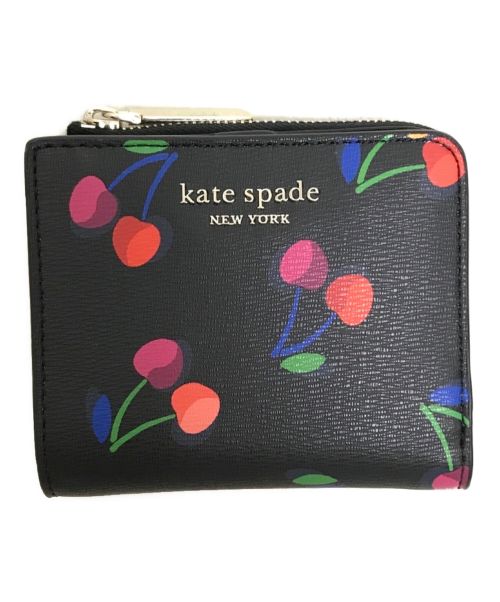 Kate Spade（ケイトスペード）Kate Spade (ケイトスペード) 2つ折り財布 ブラック サイズ:下記参照の古着・服飾アイテム