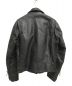 wilsons leather (ウィルソンズレザー) 【古着】ヴィンテージダブルライダースジャケット ブラック サイズ:S：7800円