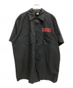Dragonfly Clothing Company（ドラゴンフライ クロージング カンパニー）の古着「ワークシャツ」｜ブラック
