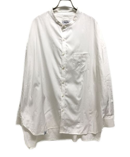 SOPHNET.（ソフネット）SOPHNET.×GRAMICCI (ソフネット×グラミチ) コラボバンドカラーシャツ ホワイト サイズ:Sの古着・服飾アイテム