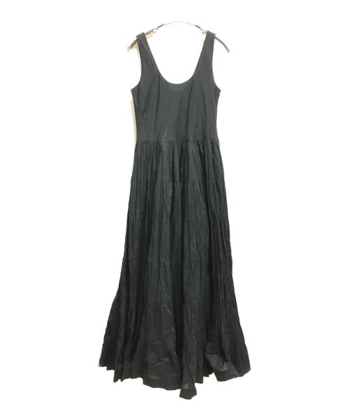 MARIHA（マリハ）MARIHA (マリハ) 草原の虹のドレス ノースリーブティアードワンピース ブラック サイズ:下記参照の古着・服飾アイテム