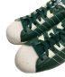 中古・古着 adidas (アディダス) ローカットスニーカー グリーン サイズ:26.5cm：3980円