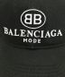 BALENCIAGA (バレンシアガ) BBロゴ キャップ ブラック サイズ:L：20800円
