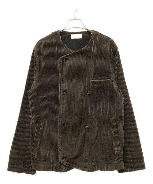 BRAIN（ブレイン）BRAIN (ブレイン) ビッグコーデュロイジャケット ブラウン サイズ:FREEの古着・服飾アイテム