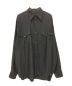 COMOLI（コモリ）の古着「22AW　ウールモールスキンワークシャツ」｜ブラック