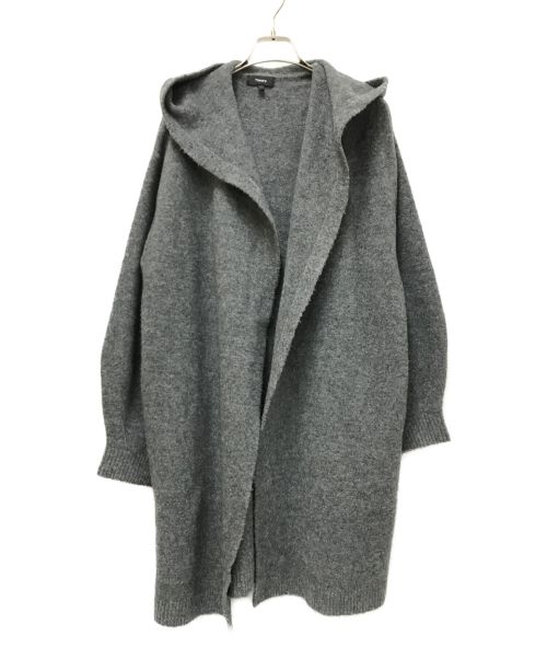 theory（セオリー）theory (セオリー) Avalon Hooded Coat グレー サイズ:Sの古着・服飾アイテム