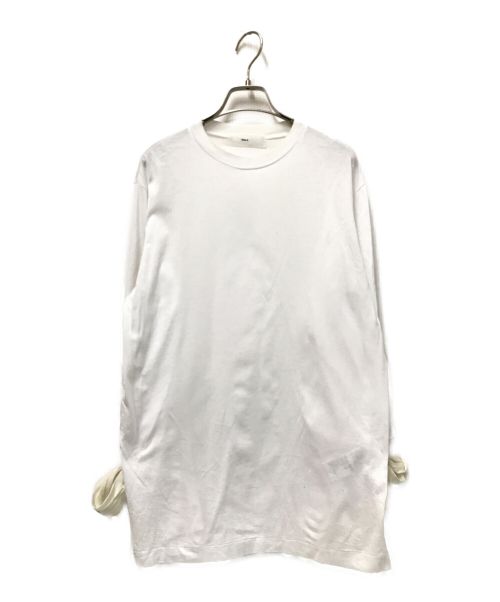 TOGA PULLA（トーガ プルラ）TOGA PULLA (トーガ プルラ) シルケットジャージーロングスリーブ ホワイト サイズ:38の古着・服飾アイテム