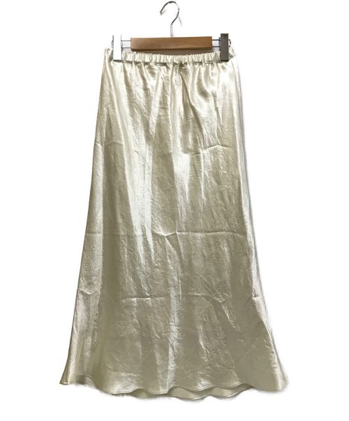 SLOBE IENA（スローブ イエナ）SLOBE IENA (スローブ イエナ) サテン マーメイドスカート ナチュラル サイズ:36の古着・服飾アイテム