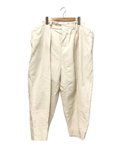 GASA*（ガサ）GASA* (ガサ) 灰色の人 変形パンツ アイボリー サイズ:不明の古着・服飾アイテム