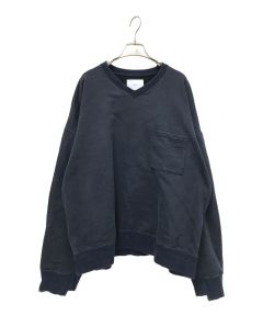 中古・古着通販】stein (シュタイン) DIVIDE SLEEVE V NECK SWEAT  