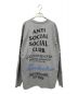 NEIGHBORHOOD (ネイバーフッド) anti social social CLUB (アンチソーシャルソーシャルクラブ) ASSC-2/C-TEE グレー サイズ:M：9000円
