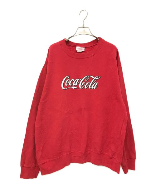 Coca Cola（コカコーラ）Coca Cola (コカコーラ) 90'sヴィンテージスウェット レッド サイズ:Lの古着・服飾アイテム