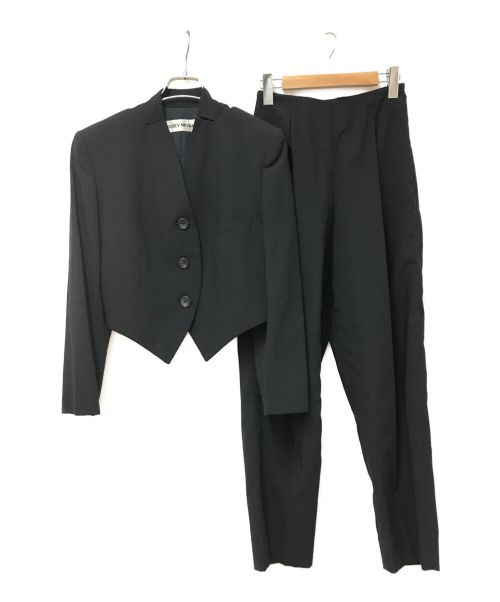 ISSEY MIYAKE（イッセイミヤケ）ISSEY MIYAKE (イッセイミヤケ) セットアップスーツ ブラック サイズ:Mの古着・服飾アイテム