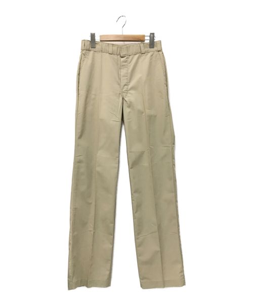 Dickies（ディッキーズ）Dickies (ディッキーズ) 80's POPLIN PANTS ベージュ サイズ:W29/L32 未使用品の古着・服飾アイテム