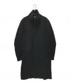 KAZUYUKI KUMAGAI ATTACHMENT）の古着「ハイネックウールコート」｜ブラック