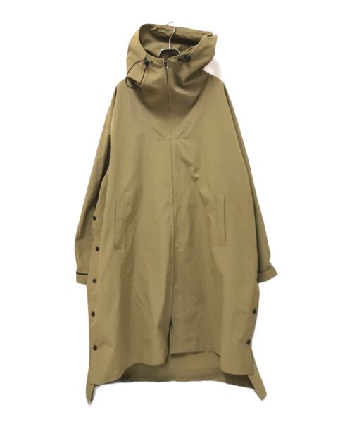 08sircus（ゼロエイトサーカス）08sircus (ゼロエイトサーカス) High count weather hoodie coat ベージュ サイズ:5の古着・服飾アイテム