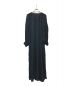 ne quittez pas (ヌキテパ) Moss Rayon Front Yoke Embroidery Dress ブラック サイズ:FREE：14800円