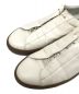 中古・古着 travel shoes by chausser (トラベルシューズバイショセ) ローカットスニーカー ホワイト×ベージュ サイズ:39：7000円