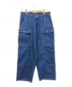 gourmet jeans）の古着「TYPE2/BUSH デニムカーゴパンツ」｜インディゴ