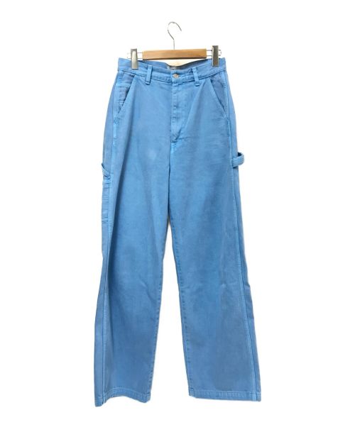 SERGE de bleu（サージ デ ブルー）SERGE de bleu (サージ デ ブルー) PAINTER PANTS ブルー サイズ:W24の古着・服飾アイテム