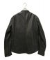 SHARE PARK (シェアパーク) ラムレザージャケット ブラック サイズ:1：4480円