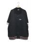 DIESEL（ディーゼル）の古着「S-BOLIN ハーフスリーブスウェットシャツジャケット」｜ブラック
