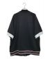 DIESEL (ディーゼル) S-BOLIN ハーフスリーブスウェットシャツジャケット ブラック サイズ:L：6800円