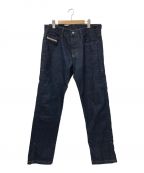 DIESELディーゼル）の古着「D-Viker Straight Jeans」｜インディゴ