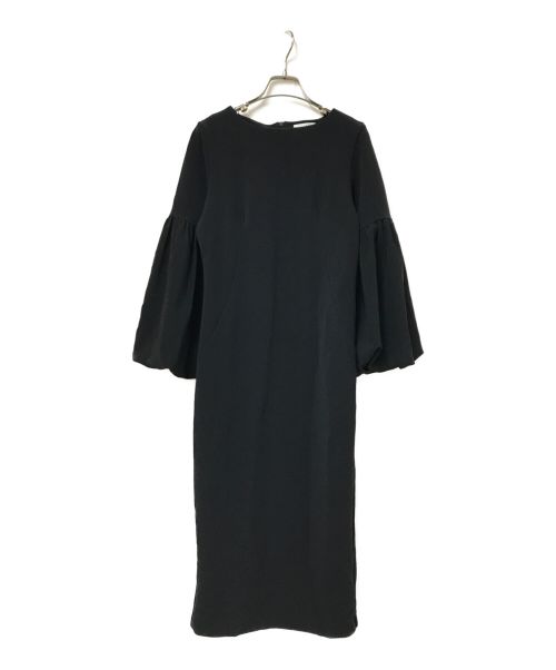L'Or（ロル）L'Or (ロル) Balloon Sleeve Dress ブラック サイズ:Fの古着・服飾アイテム