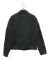 LEVI'S (リーバイス) 後染めブラックデニムジャケット ブラック サイズ:下記参照：7800円