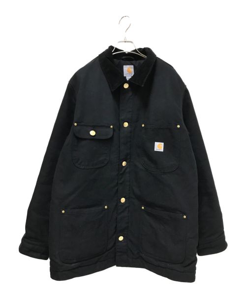 CarHartt（カーハート）CarHartt (カーハート) DUCK CHORE COAT ブラック サイズ:Mの古着・服飾アイテム