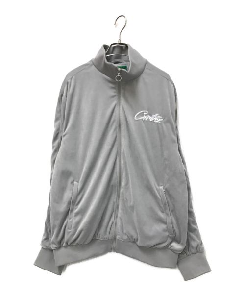 Corteiz（コーテイズ）Corteiz (コーテイズ) ベロアジャケット グレー サイズ:Lの古着・服飾アイテム