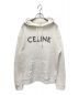 CELINE（セリーヌ）の古着「Loose Celine Hoodie」｜ホワイト
