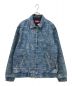 SUPREME（シュプリーム）の古着「Checks embroidered Denim jacket」｜インディゴ