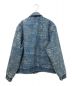 SUPREME (シュプリーム) Checks embroidered Denim jacket インディゴ サイズ:L：17800円