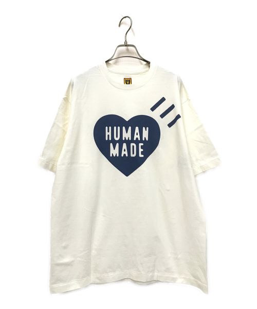 HUMAN MADE（ヒューマンメイド）HUMAN MADE (ヒューマンメイド) DAILY S/S T-SHIRT ホワイト サイズ:XLの古着・服飾アイテム